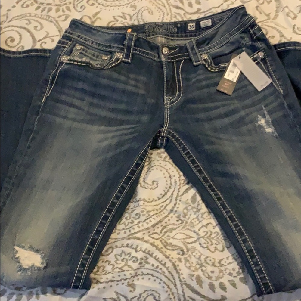 Miss Me Blue Jeans
